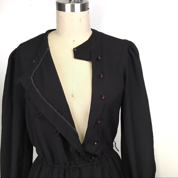 Vintage Long Sleeve Midi Prairie Dress - Picture 7 of 7